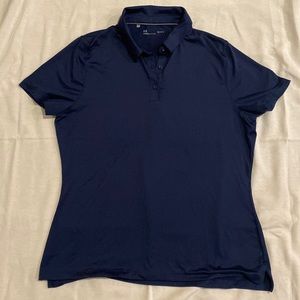 Under Armour Women’s Golf Shirt Navy L